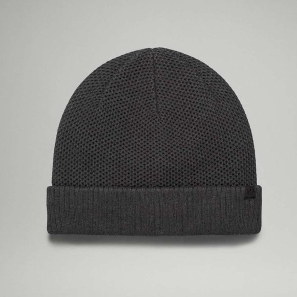 Lululemon Fleece-Lined Knit Beanie Heathered Black - Picture 2 of 6